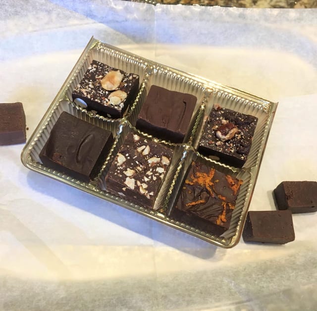 Vegan Chocolate Silk Tray.