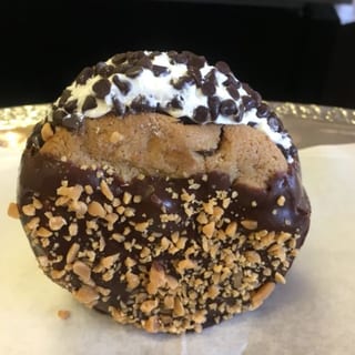 Salted Caramel Chocolate Silk Sandwich